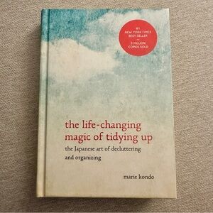 Hardcover Marie Kondo Book